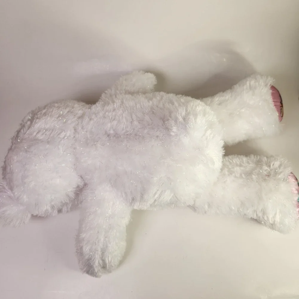 BUILD-A-BEAR Disney Princess 25th Celebration‎ White Sparkle Plush Musical